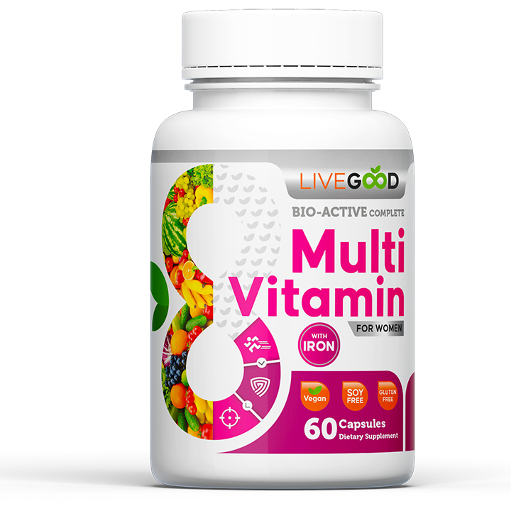 24 Vitamin và Khoáng Chất Hỗ trợ miễn dịch và tim mạch Thúc đẩy quá trình lão hóa khỏe mạnh