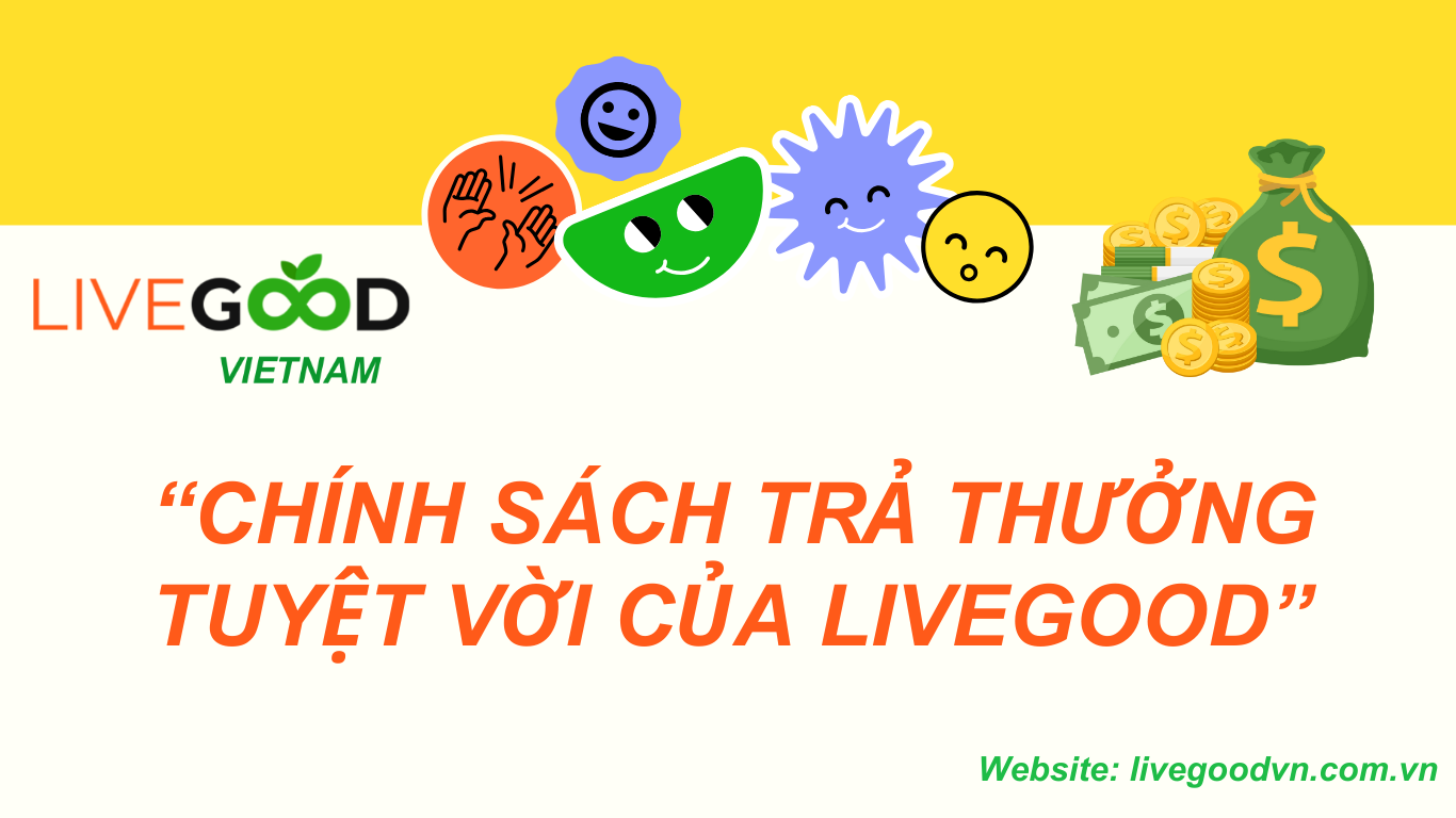 Chinh sach tra thuong cua Livegood